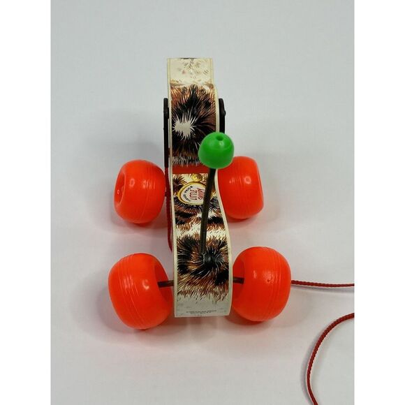 Fisher Price 1965 Little Snoopy Plastic Pull Along Toy Dog VINTAGE - Picture 6 of 13